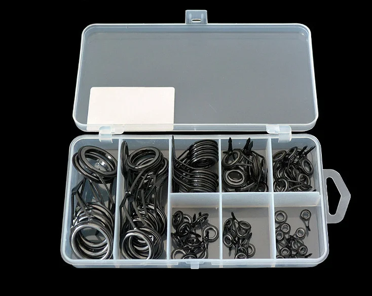 Factory Price 75pcs/set spinning guide ring diy fishing rod