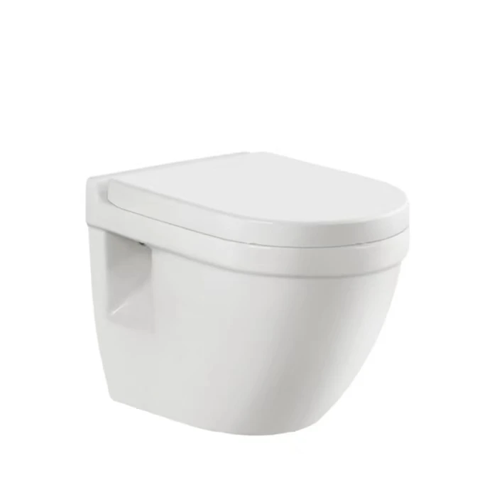 Новый полностью автоматический индукционный скрытый подвесной унитаз с УФ-стерилизацией, умный безрезервуарный унитаз со встроенной стенкой