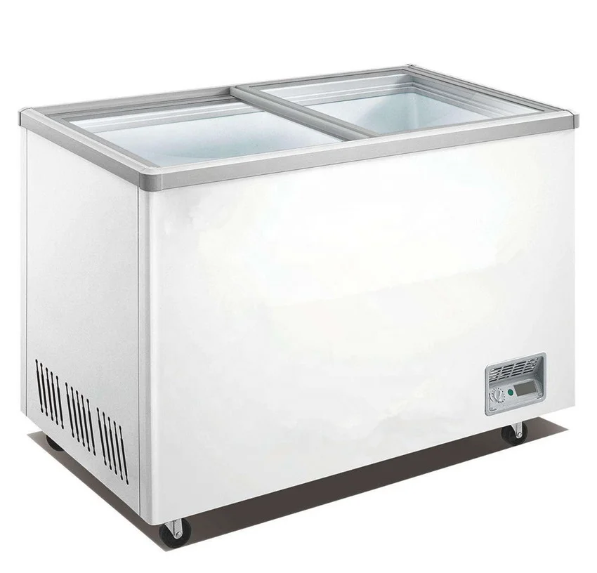 410L Home refrigeration DC 12V solar powered deep freezer