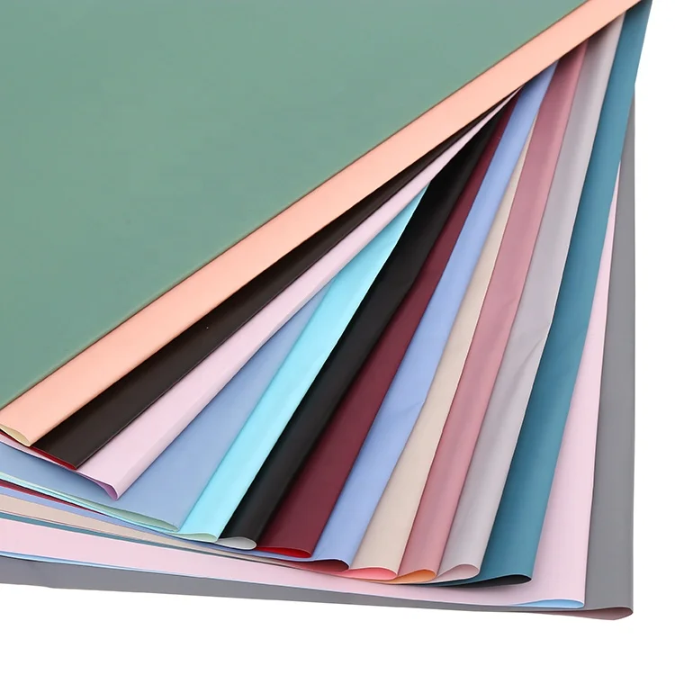 17 видов цветов Корейская упаковочная бумага для свежих цветов Papel Para Flores двухсторонняя Водонепроницаемая подарочная оберточная бумага для цветов