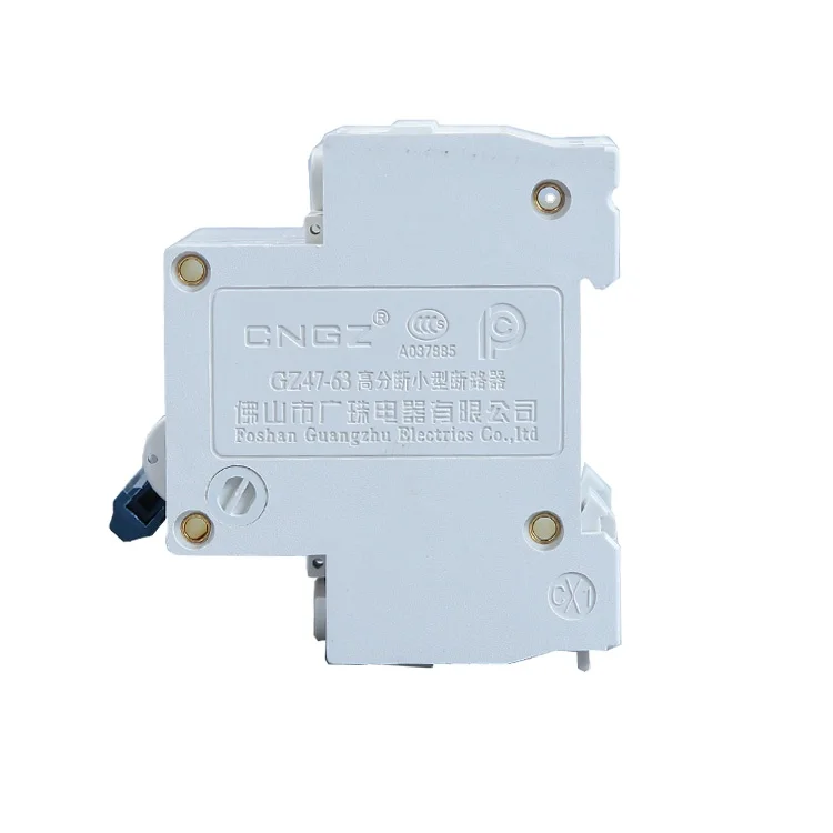Mcb breakers circuit solar mcb 1p GZ47-63 16a 32a 63a amp