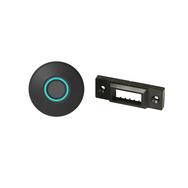 
Zinc Alloy Biometric Fingerprint Lock China Proper Price Cabinet Locks New Round Design Wardrobe Lock 