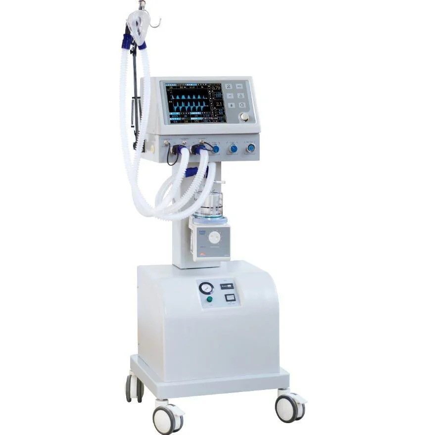 medical equipment manufacturer wholesale icu ventilator with air compressor