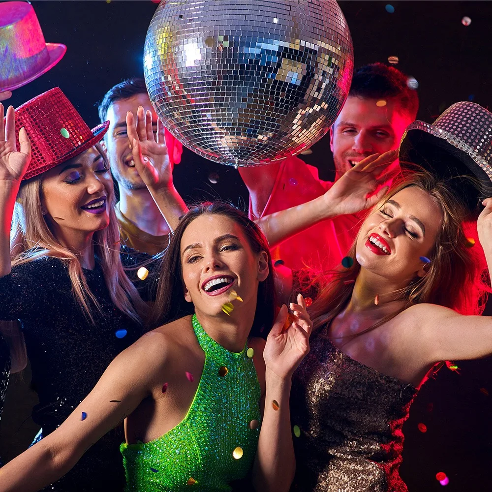 Self-Adhesive Glass Mosaic Tiles Small Square Mirror Tiles Sticker for DIY Craft Decoration Disco Ball party