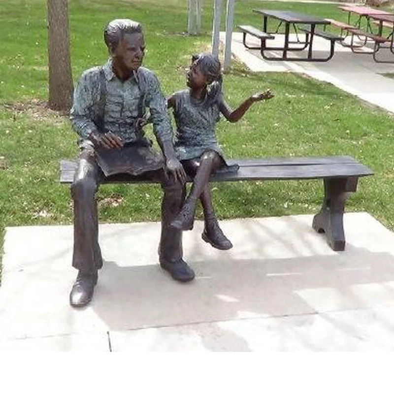 Stunning Modern Art Hand Carved Life Size Bronze Statue Musician for Garden Decorative Display