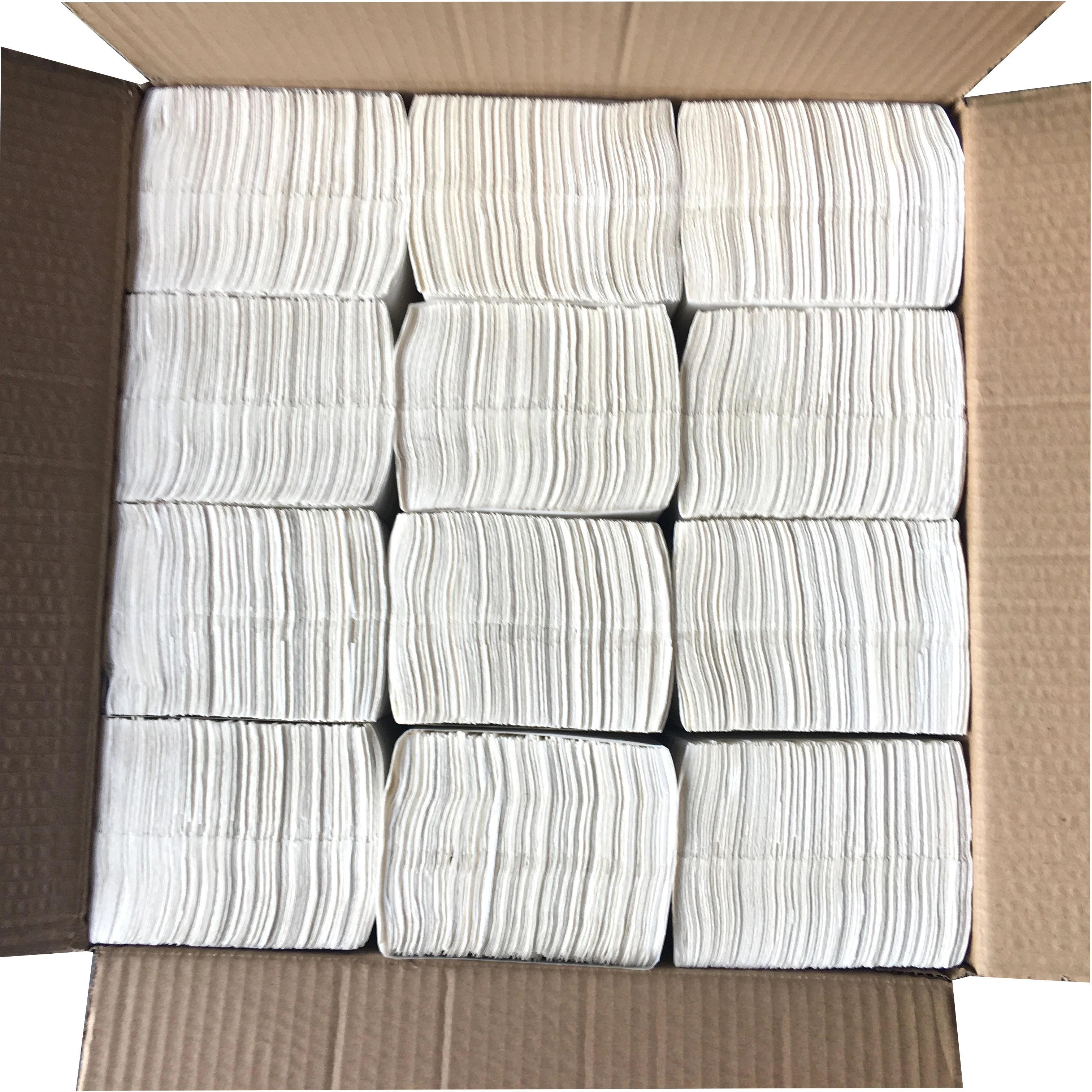 Absorbent Wholesale 1ply Recycle / Virgin Pulp C Fold Paper Towel