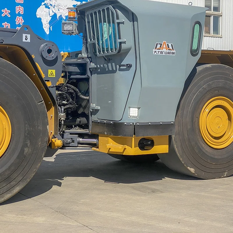 WJ-6 High reliable load haul dump mining machinery underground scooptram mining