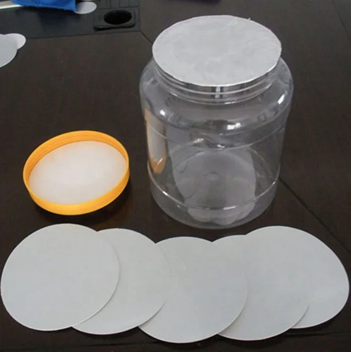Induction aluminum foil seal liner for food packaging induction seal for plastic jar