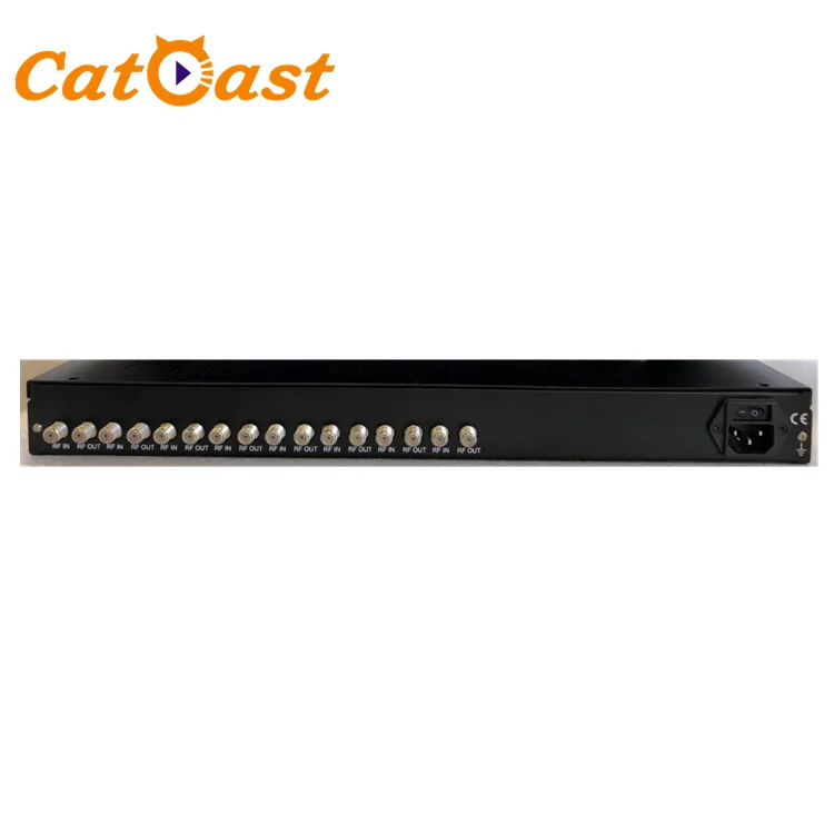 CATV DVB S2 Modulador Digital 4 8 Channels RF Modulator FTA CATV ASI IP DVB-S2 Tuner to Modulator