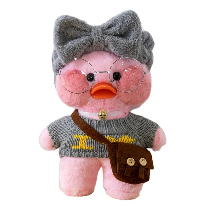 2021 custom Cartoon Cute  Cafe Duck Plush Toy