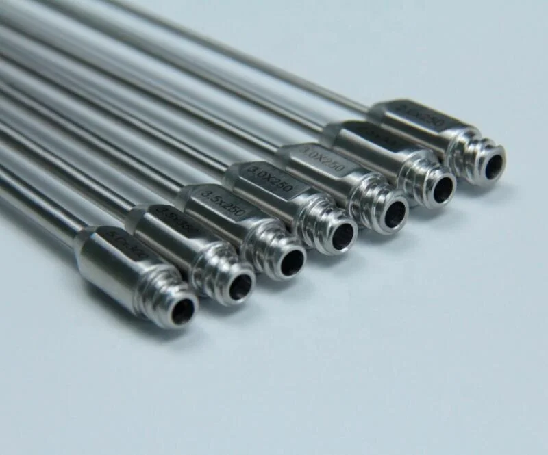 New cannula liposuction instrument Fat transplant cannula lipo cannula