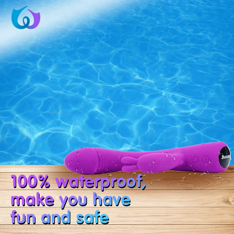 
PALOQUETH High Quality Waterproof Rechargeable G Spot Rabbit Vibrator Sex Toys free dildos and vibrators for Women 