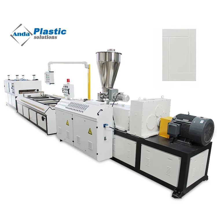 Boards Making Machine SJ80/156 PLC Control Pvc Foam Board Cabinet Extruder Machinery