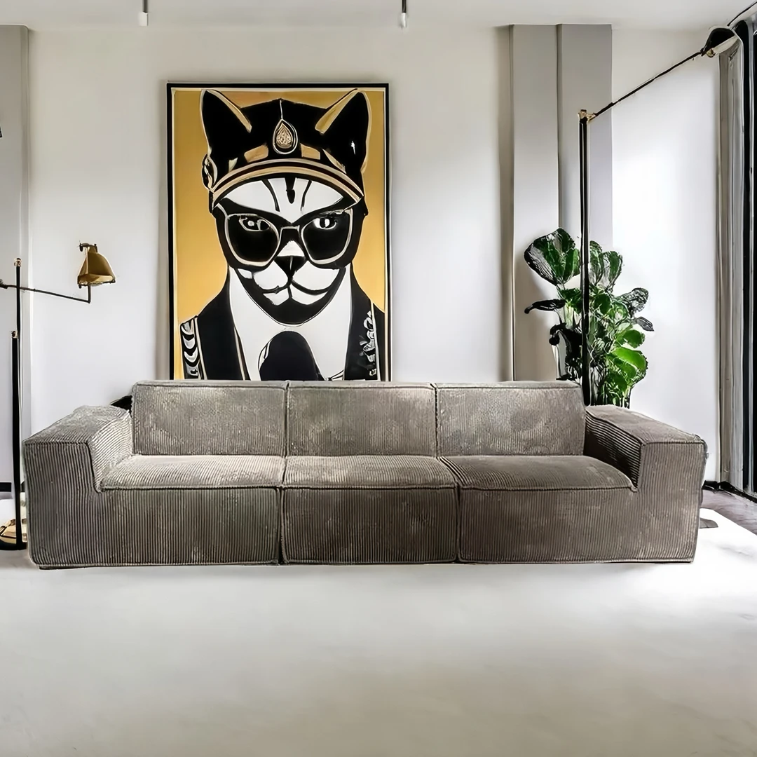 AOMISI CASA Modern Sofa Set Factory Direct Professional Standard Couch Modular Vacuum Pack Compression Living Room Furniture