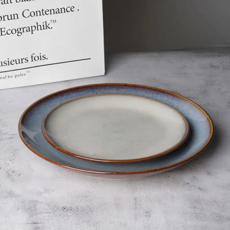 2021 New products dubai porcelain dinner set new wedding and restaurant decoration dish plate