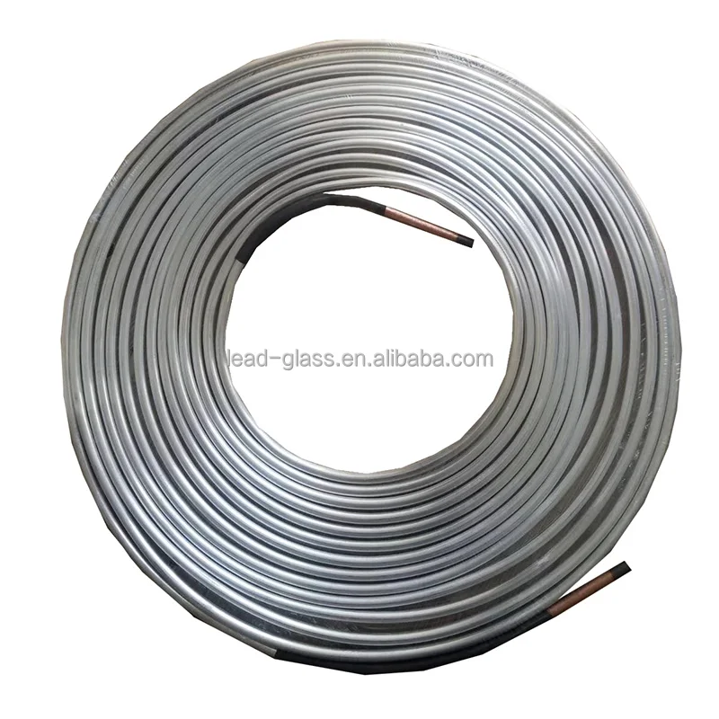 1035 1050 1050A 6.35MM 9.52MM 12.7MM Aluminum Coil Tube For Refrigeration