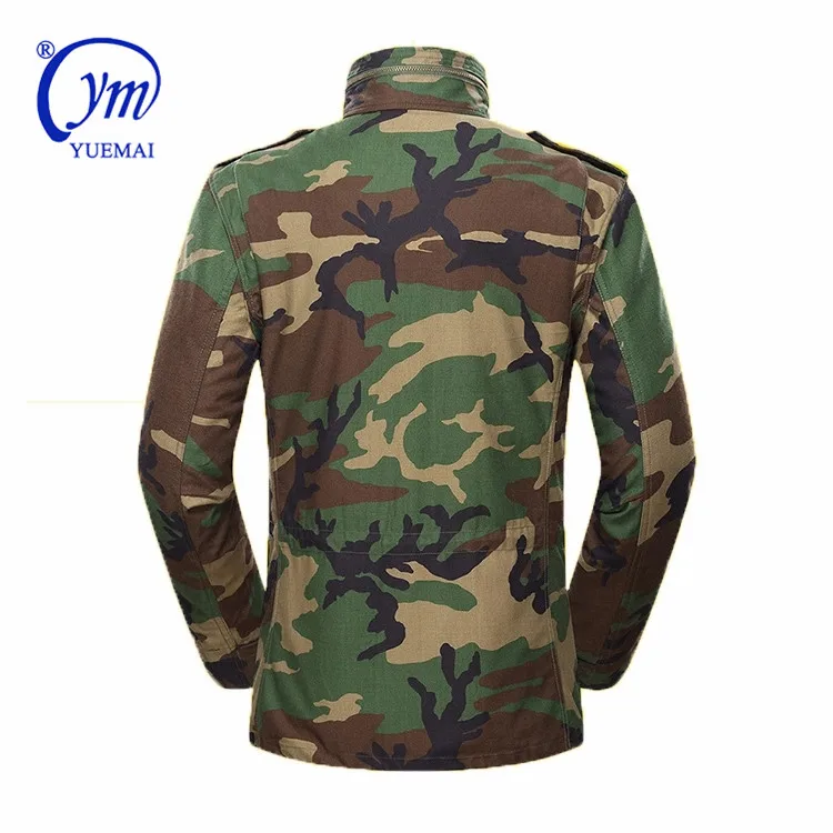 Yuemai Военная Зеленая куртка мужская лесная M65 для мужчин камуфляжная Униформа тактическая цифровая армейская оптом