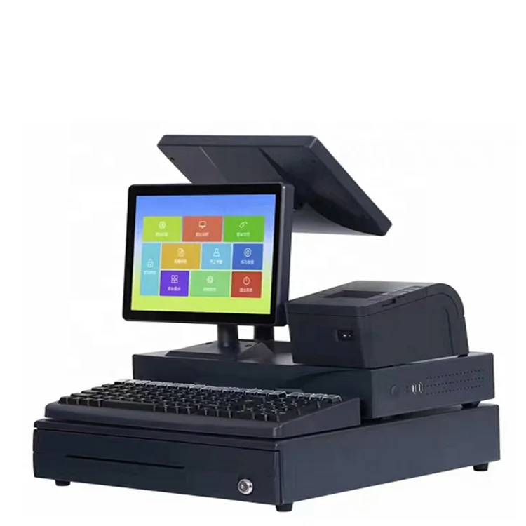 12 inch Dual Display Cash Register Pos System