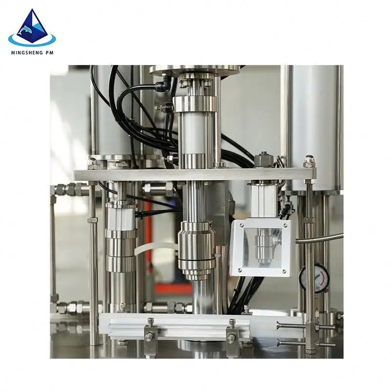 Semi automatic aerosol can gas filling machine for propane butane LPG DME  r134a