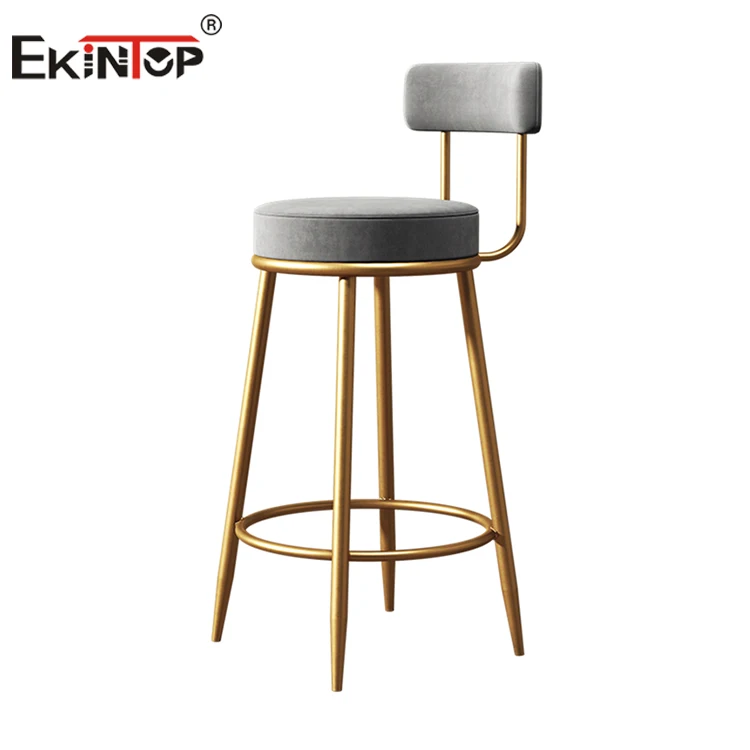 Барная мебель Ekintop металлический золотой барный стул поворотные стулья кухонные