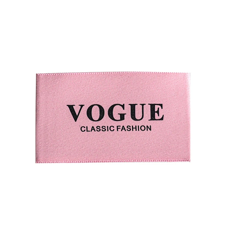 Low Price Free Design Woven or Printed Private Clothes Label Custom Cloth Garment Labels Washable Express Woven Labels for Caps