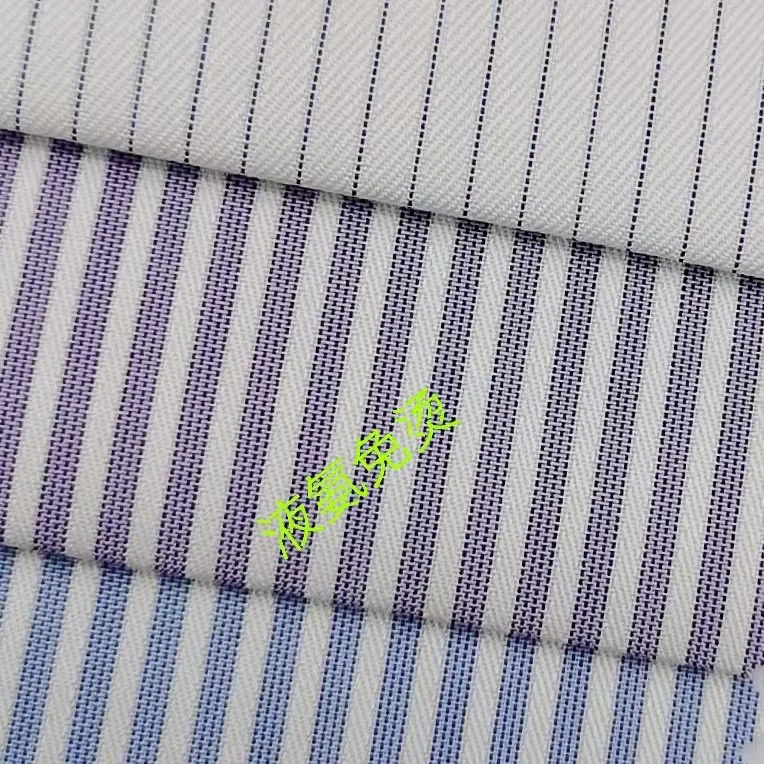 Spot all-cotton liquid ammonia-free ironing ready-to-wear garments yarn-dyed fabrics high-end shirts  professional wear
