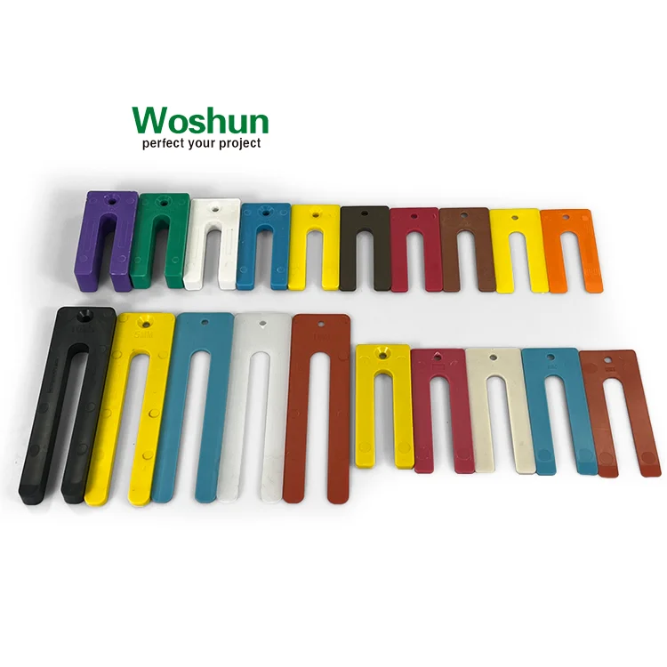 75\90\95\140mm  U Shape and Horseshoe Type Windows Plastic Packers Door & Window Accessories Plastic Window Packers Tile Spacers