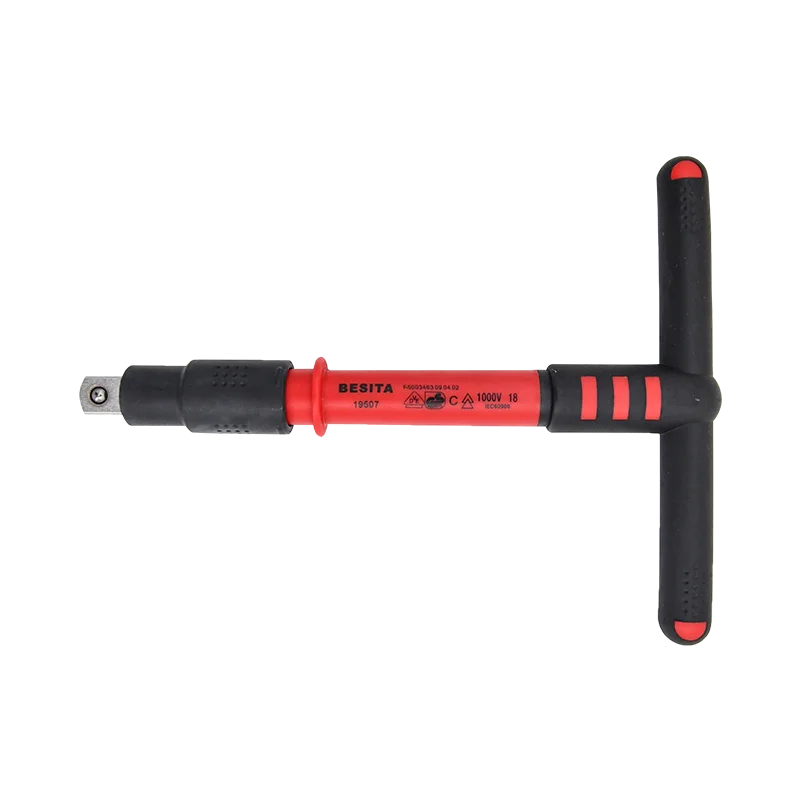 Maintenance tool bench T-shaped insulating rod 10mm wrench suitable for automobiles