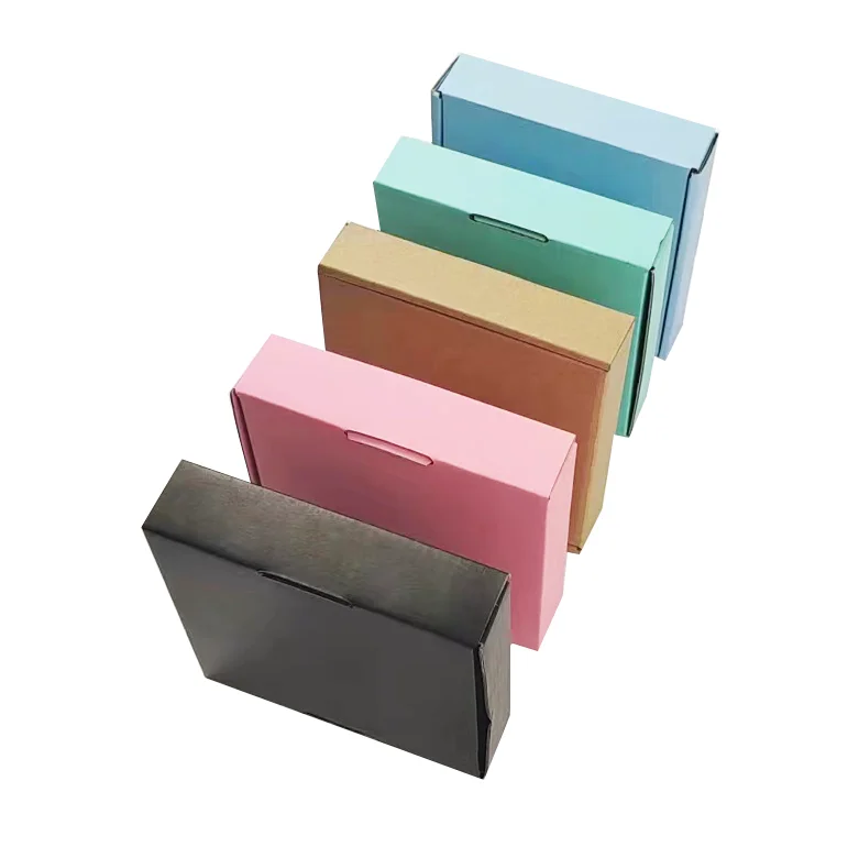 Factory Wholesale 6X4X3 Inch Custom Shipping Paper Bags Corrugated Packaging Box