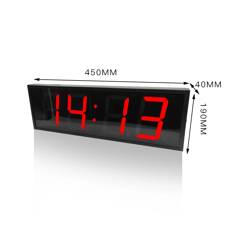 Jinling Shiyin 4 inch 4 digit rechargeable multifunction LED digital clock  event countdown timer