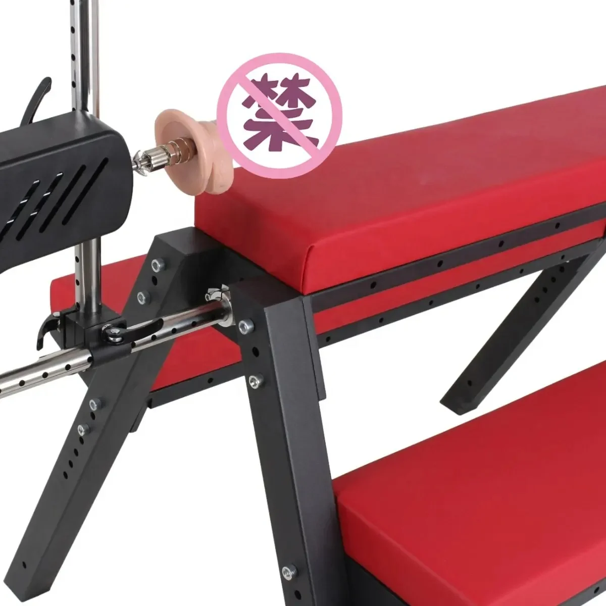 Drop shipping BDSM furniture sex chair Trojan Flirt props punishment female slave tools gun machine chair stool Theme toys