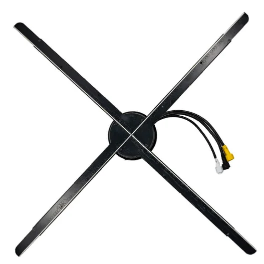 World unique waterproof 80cm 3D hologram fan for outdoor advertising Top rated 3D led fan fan for city construction solution
