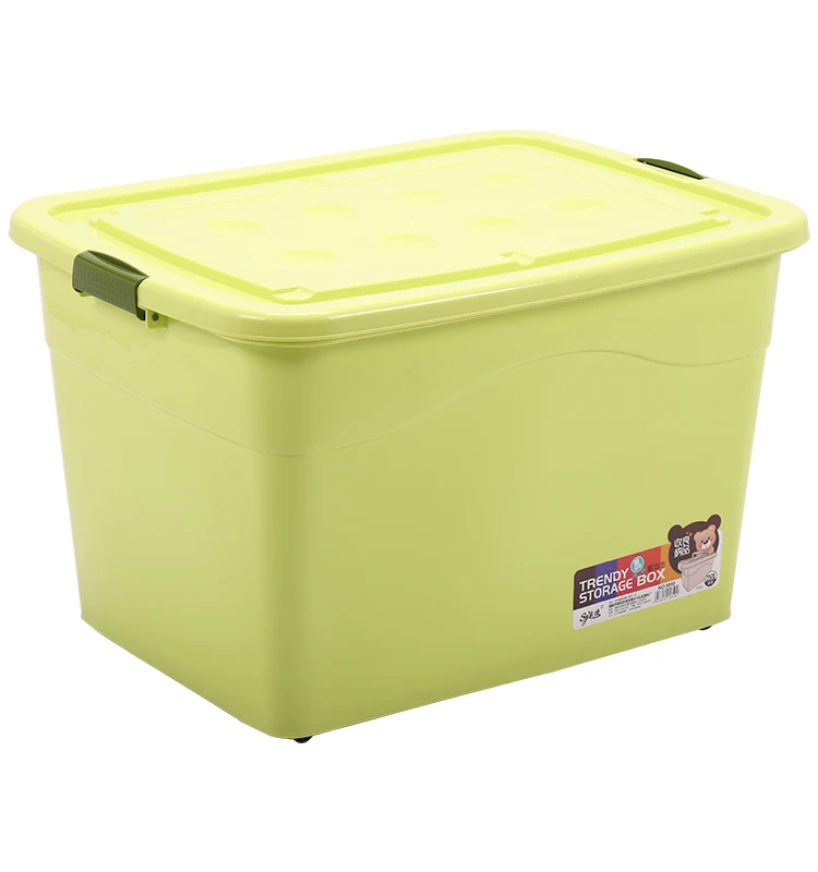 Storage BOX  Plastic Organizers big large pp plastic container box storage bin with lid