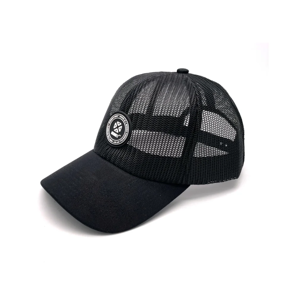 6 panel summer trucker hats custom breathable mesh baseball cap