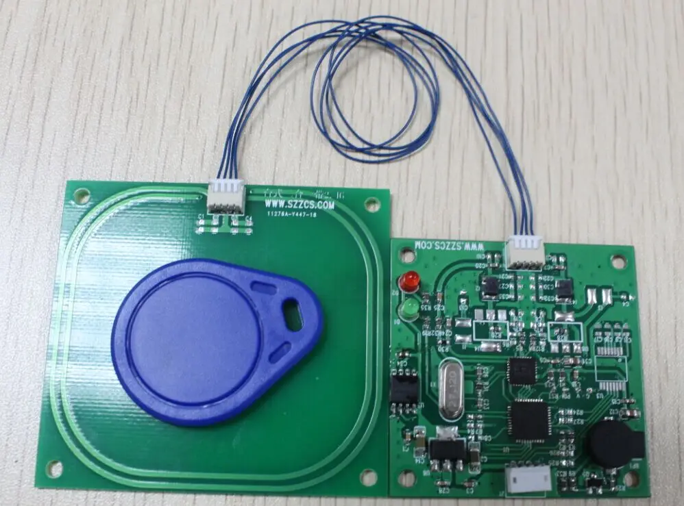 Настольный черный Считыватель Карт RFID для