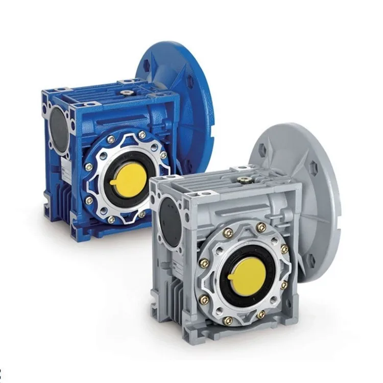 NMRV gear reducer single-stage turbine worm 380V vertical reduction motor reducer