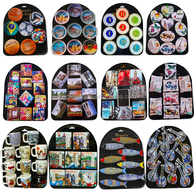 Сувенирный керамический магнит на заказ для украшения холодильника