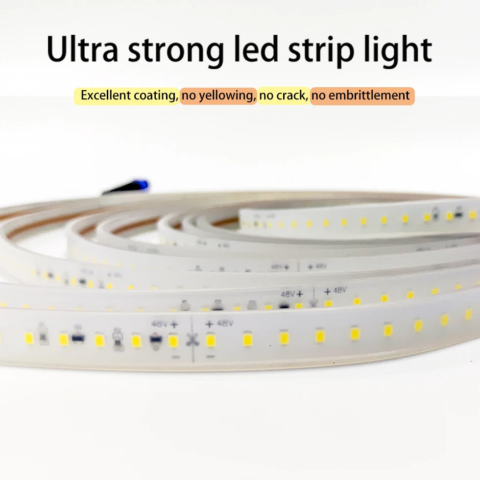 CIMA Strong flexible led strip light for outside outdoor super bright smd 2835 24v 48v 110v 220v silicone cover ip68 waterproof