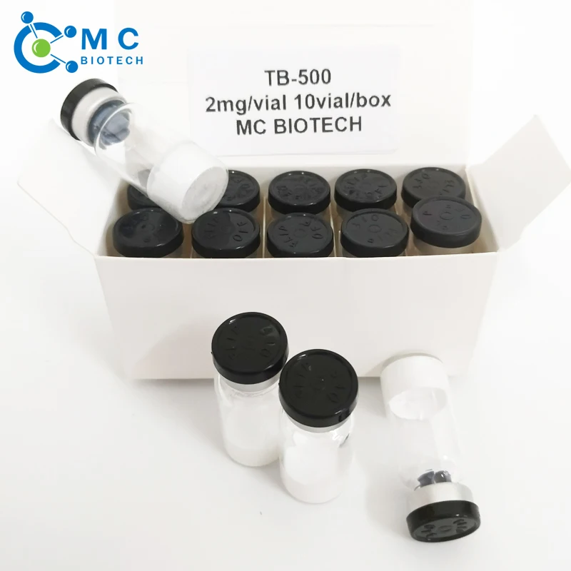 
High pure 5mg 10mg tb500 thymosin beta 4 acetate peptides powder with best price 