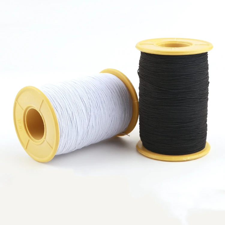 Высокое качество 0 5 мм резиновая пряжа эластичная латексная плетеная нить для носков