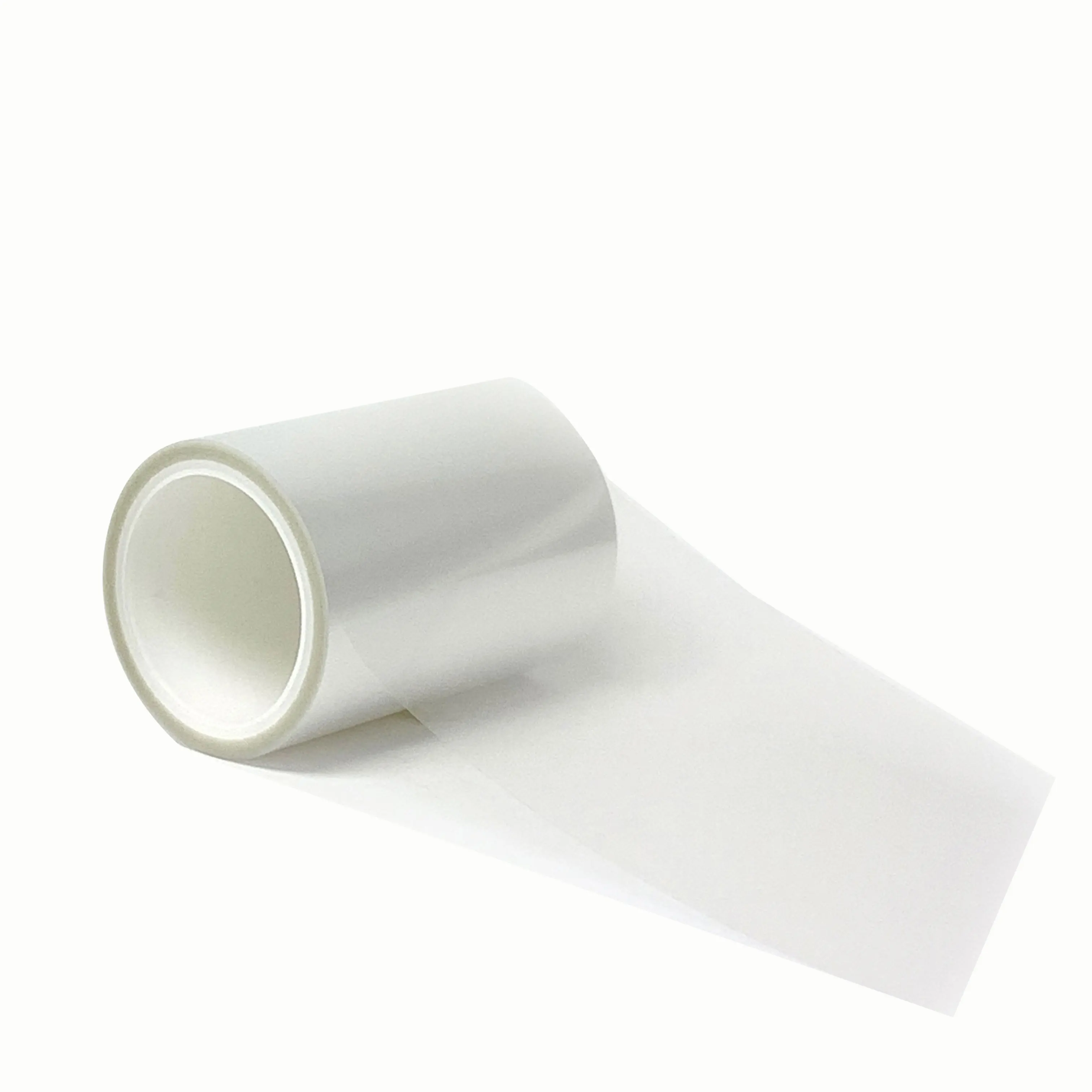 milky white Silicone Quality Control 43um pet film plastic rolls pet diffusion film plastic film packaging materials