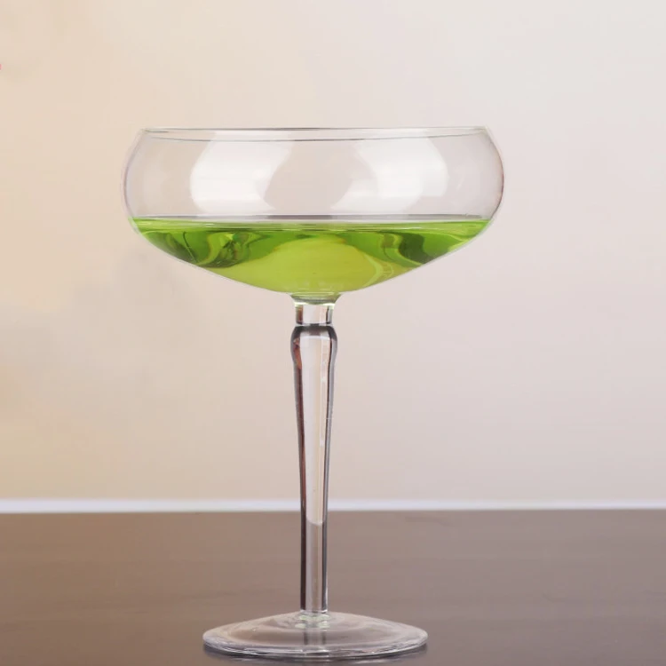 High Quality Custom Clear   Juice Glasses Martini Cups Cocktail  Cup Margarita Glass