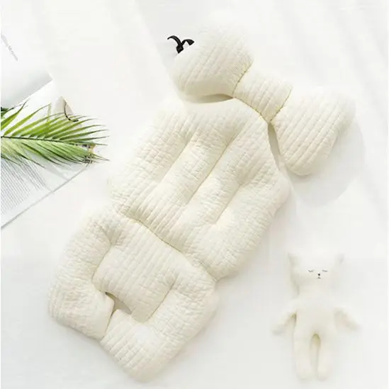 Baby stroller seat cushion Baby dining chair cotton cushion Safety seat thickened cushion