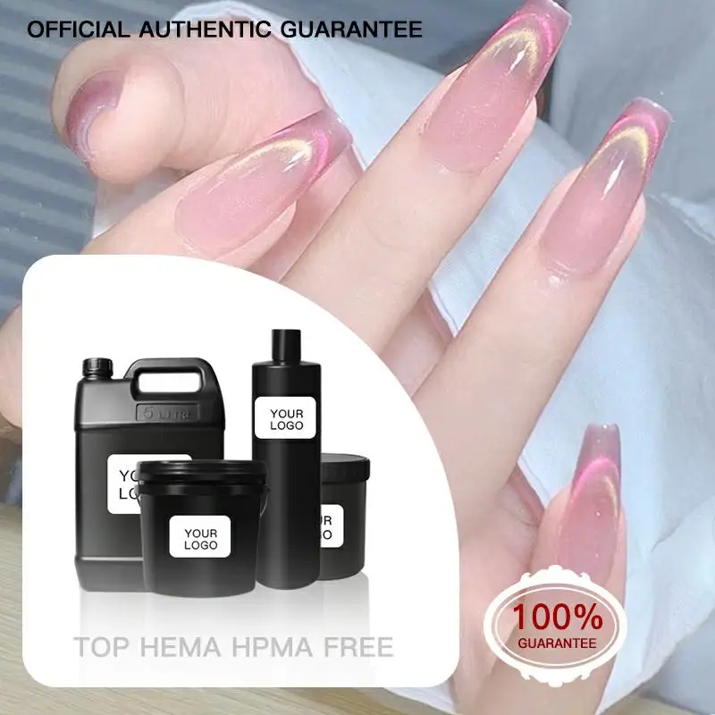 HS Custom Logo ladopacat eye  Gel TPO HEMA  HEPA Silver Magnetic Soak Off UV Spar Cat Eye Nail Gel Polish