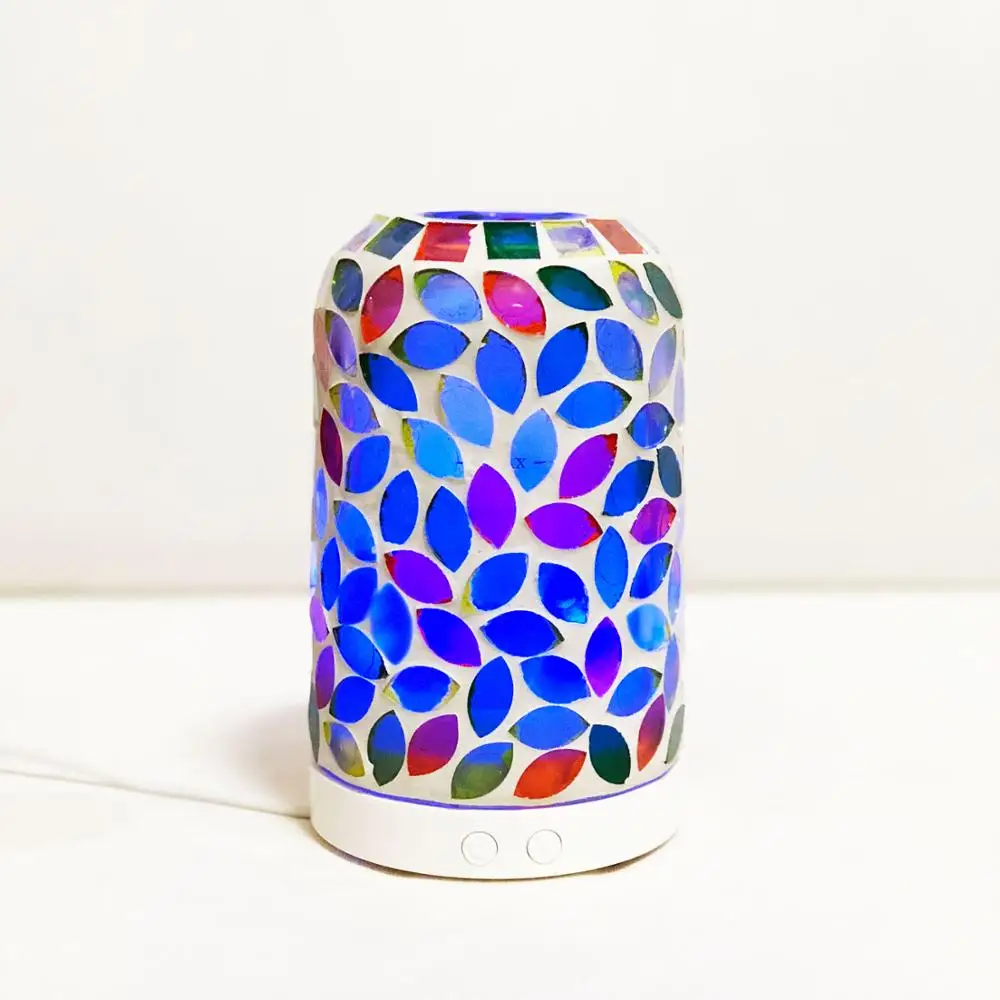 2020 Mosaic  Essential Oil Diffuser 90ml Ultrasonic Humidifier