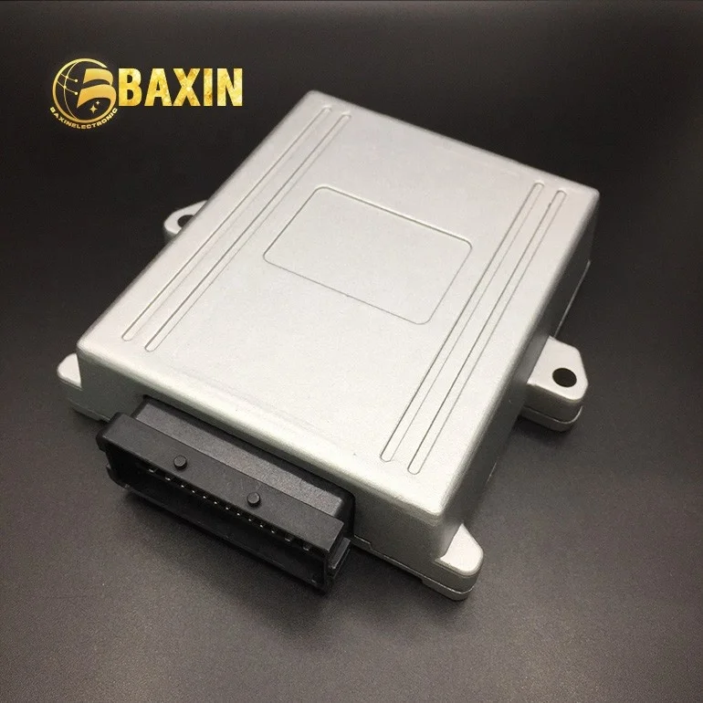 BAXIN коробка электронный металлический 39pin ECU алюминиевые для печатной платы SMT/SMD алюминиевый корпус BX-ECU39-C1 CN;ZHE серебристая