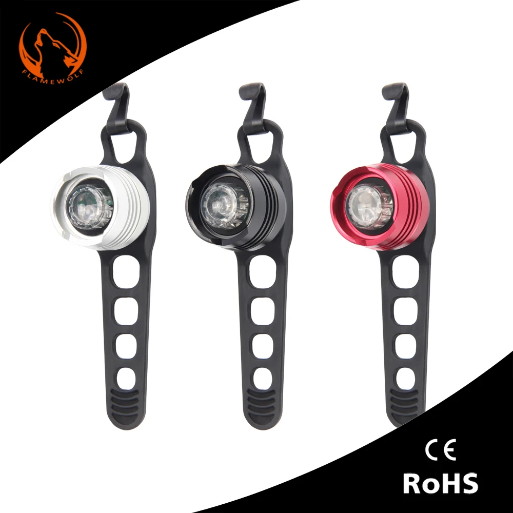 Hannuo Led Safe Bicycle Lamp Charging Device The Most Popular Product Rear Tail Lamp Other Bicycle Accessories