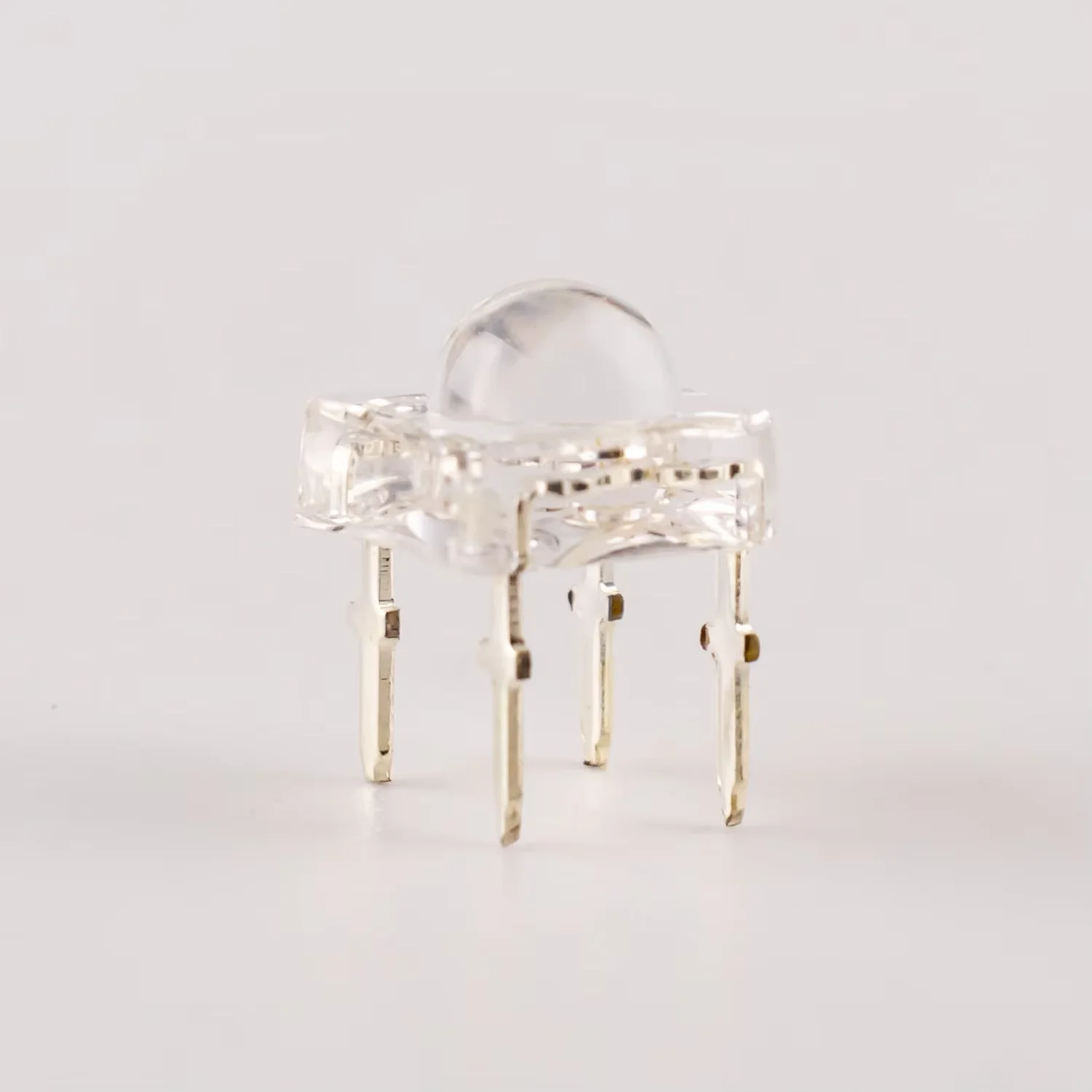 Authentic 5mm Piranha Round Head LED Lamp Beads Highlight Emerald Green Light Four Feet