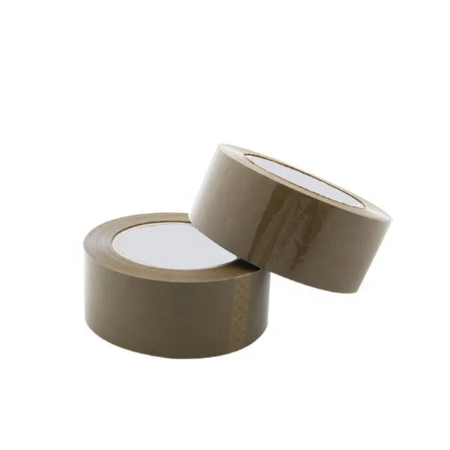 Strong Quality Packing Parcel BUFF Tape Bopp Film BROWN Waterproof Acrylic Customized 48mm X 66M Custom Size Accepted No MOQ BIG