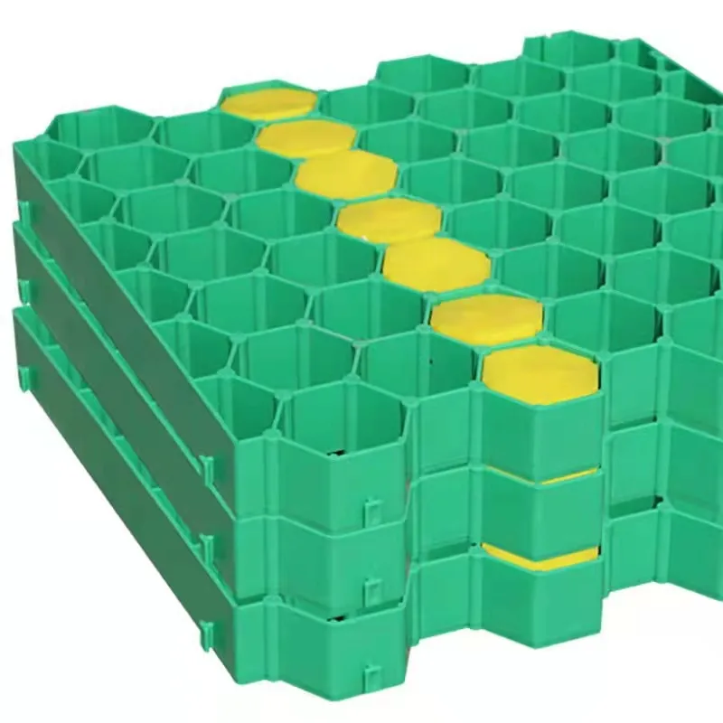 Stabilizer Grass Paver Planting Grid Gravel Driveway Low Price for Parking Lot Stabilizing Permeable Grass Grid Pavers